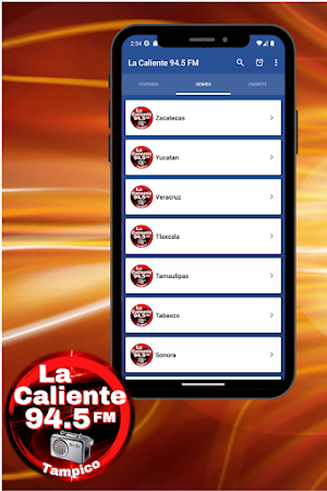 La Caliente 94.5 FM Screenshot 2
