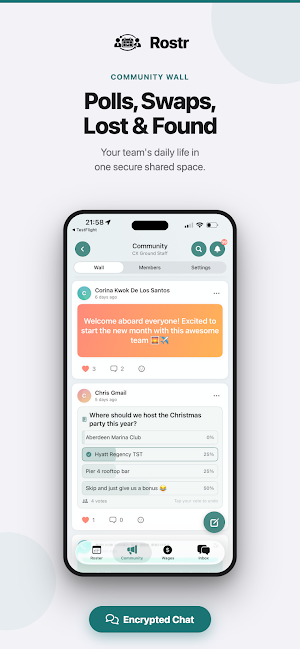 Rostr - Roster Sharing Screenshot 2