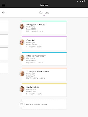 Blackboard screenshot 6