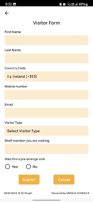 Digital Sign In Screenshot 1