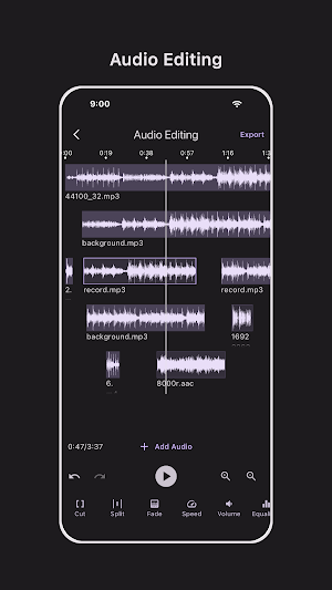 Audio Editor Screenshot 1