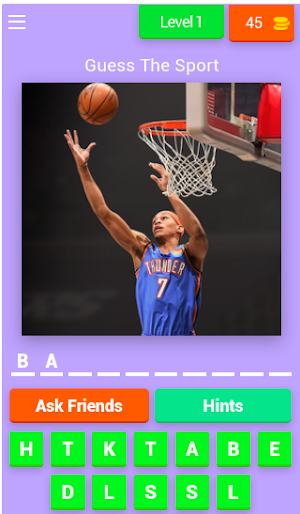 Games Quiz: Guess The Sports Screenshot 2