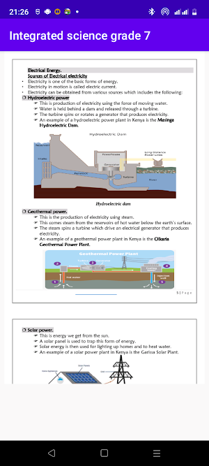 Integrated science grade 7 Screenshot 3