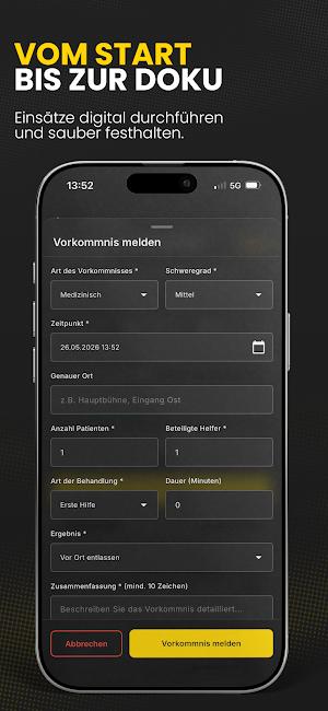 RESCURA | Dienst-& Einsatzplan Screenshot 3
