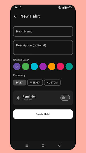 Habit Tracker Offline Screenshot 1