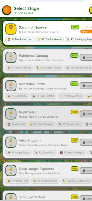 Animal Silhoute: Kids Learning Screenshot 1
