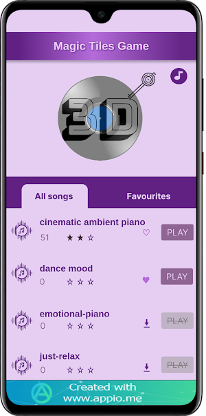 Magic tiles 3d game Screenshot 2