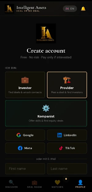 Intelligent Assets Screenshot 0