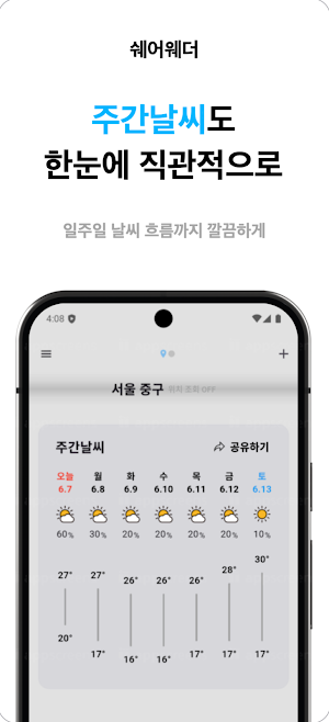 쉐어웨더 Screenshot 3