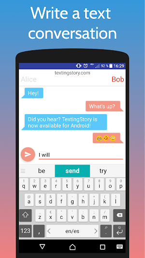 TextingStory - Chat Story Maker Screenshot 0