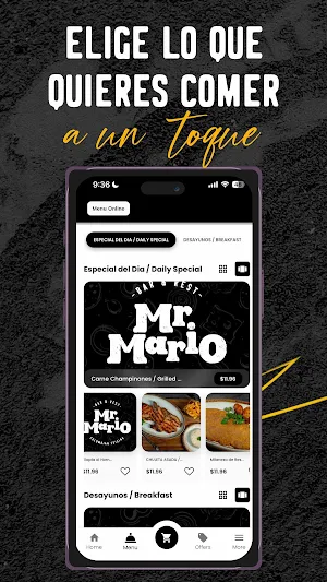 Mr. Mario Restaurant Screenshot 0