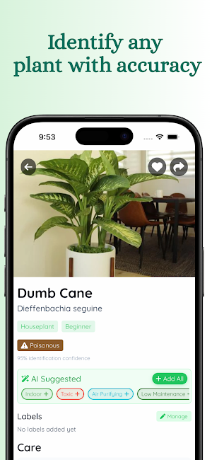 Plant Identifier - PlantFinder Screenshot 1