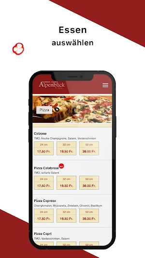 Ristorante Pizzeria Alpenblick Screenshot 2