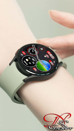 [N-SPORT608]BWHybird WatchFace Screenshot 3