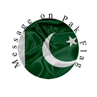 Message on Pak Flag