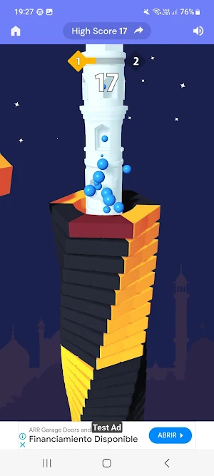StackDrop: Hyper Ball Screenshot 1