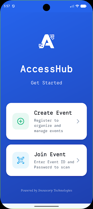 AccessHub - Event QR Entry Screenshot 0