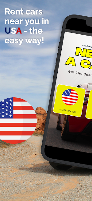 Car Rental Near Me・RentCar USA Screenshot 0