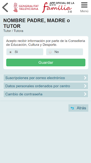GVA Web Família 2.0 Screenshot 3