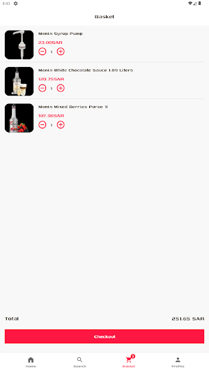 AL hanoof store Screenshot 2