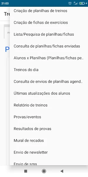 Treino Online for Coach Screenshot 3