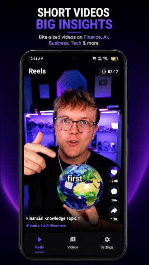 Snappio : connect with videos Screenshot 1