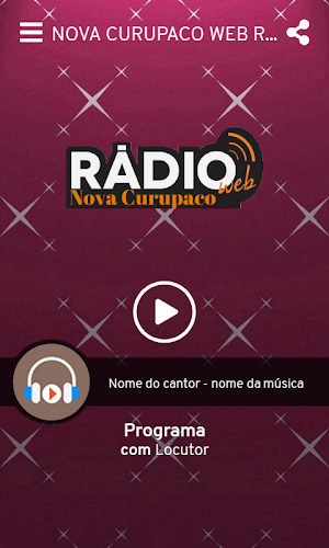 Nova Curupaco Web Radio Screenshot 1