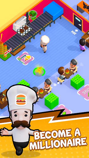 Burger Shop game - My cafe 3d Screenshot 3