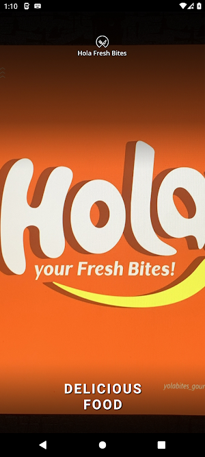 Hola Fresh Bites Screenshot 0
