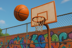 Basket Ball Hoop 3D Challenge Screenshot 2
