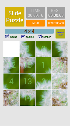 Sliding Puzzle Screenshot 3