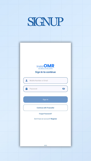 InstaOMR – Scan & Evaluate OMR Screenshot 1