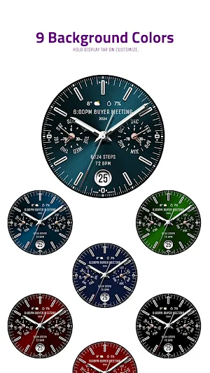 JW172 jwstudio watchface Screenshot 3