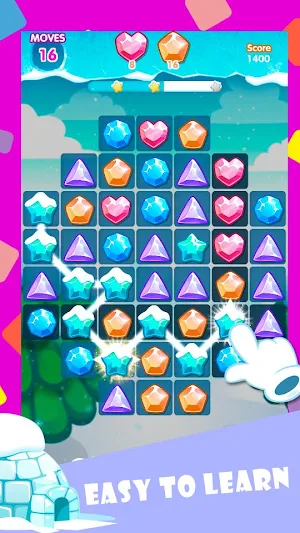 Ice Blast - Line Match 3 Screenshot 1
