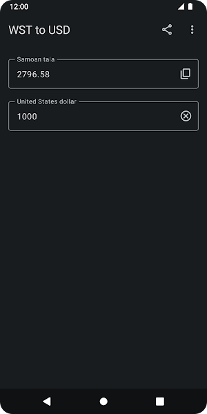 WST to USD Screenshot 3