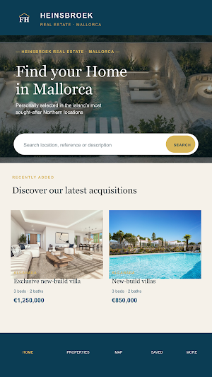 Heinsbroek Real Estate Screenshot 2