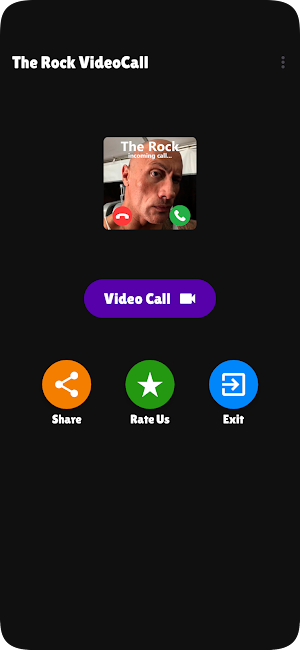 The Rock PrankCall Screenshot 1