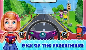 My Little Driver School Bus Screenshot 0