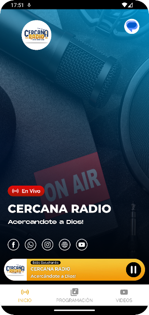 Cercana Radio Screenshot 1