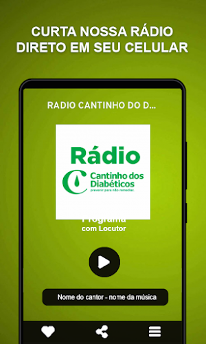 Rádio Cantinho do Diabético Screenshot 0