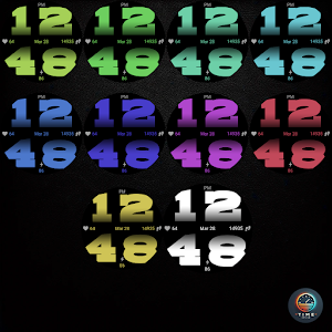 Mega Digit - watch face Screenshot 2
