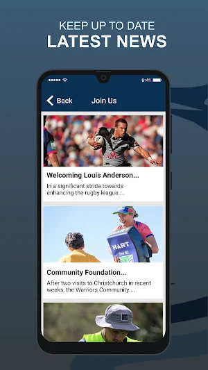Rugby League Northland Screenshot 1