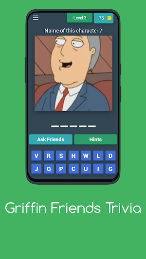 GRIFFIN FRIENDS TRIVIA Screenshot 3