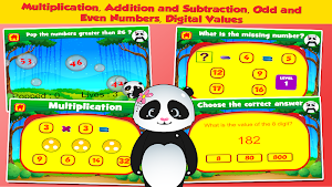 Panda Second Grade Games Screenshot 1