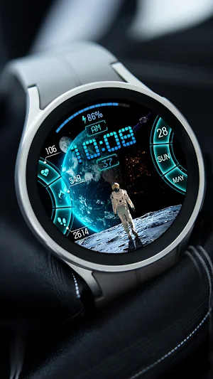 DIGI COSMIC v3 Animated Watch Screenshot 3