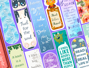 Bookmark Maker - Reading Art Screenshot 0