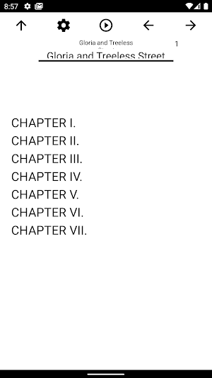 Book, Gloria and Treeless Stre Screenshot 0