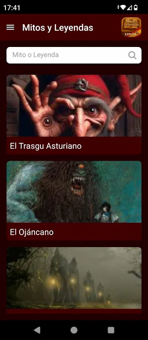 Mitos y Leyendas - España Screenshot 0