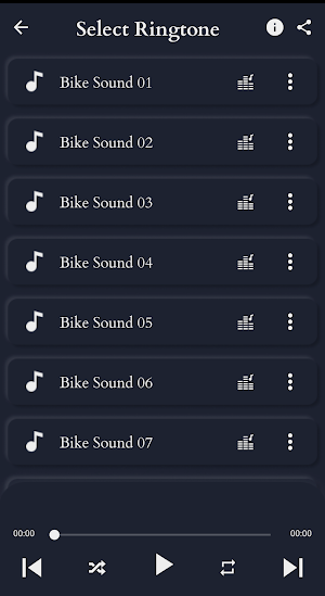 Bike Sounds Screenshot 2