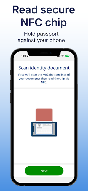 ID Scan App Screenshot 2